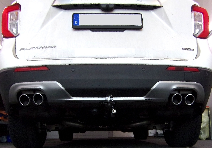 Anhängerkupplung für Ford-Explorer VI, Platinium 2WD, inkl. Hybrid, Baureihe 2019-2024 V-abnehmbar