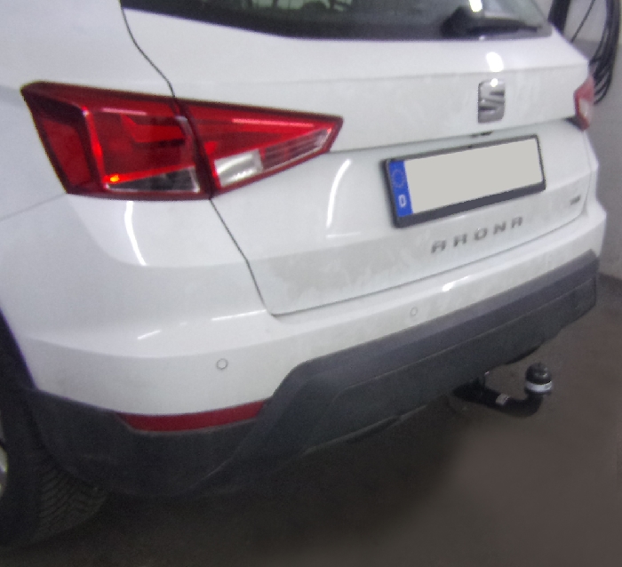 Anhängerkupplung für Seat-Arona spez. CNG, nur für Heckträgerbetrieb, Baureihe 2017-2021 V-abnehmbar