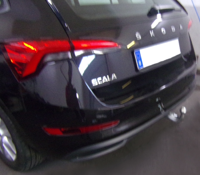 Anhängerkupplung für Skoda-Scala für Fahrzeuge mit AHK-Vorbereitung (vorab Anhängelast prüfen), Baureihe 2023- abnehmbar