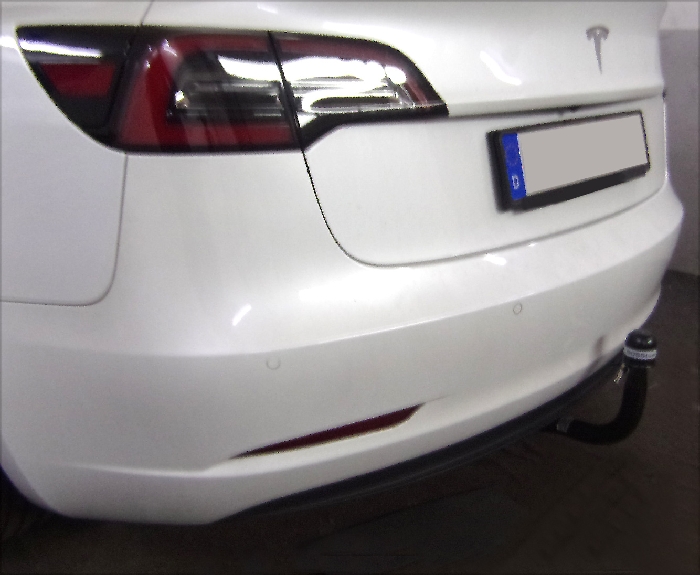 Anhängerkupplung für Tesla-Model 3 Heckträgeraufnahme, nur für Heckträgerbetrieb, Montage nur bei uns, Baureihe 2020-2024 V-abnehmbar