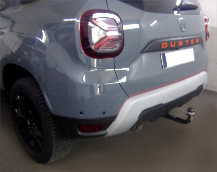 Anhängerkupplung für Dacia-Duster SUV 4WD, spez. Adblue, Baureihe 2018-2024 V-abnehmbar