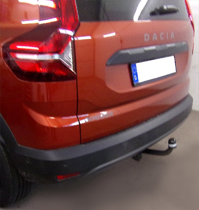 Anhängerkupplung für Dacia-Jogger ohne Reserverad, Baureihe 2022- starr