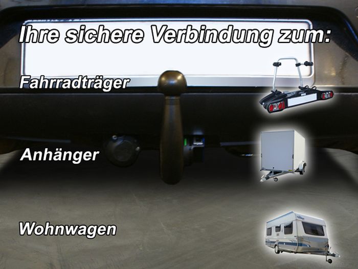 Anhängerkupplung für Seat-Exeo ST Sport Tourer, Baureihe 2009- V-abnehmbar