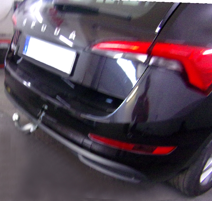 Anhängerkupplung für Skoda-Scala für Fahrzeuge mit AHK-Vorbereitung (vorab Anhängelast prüfen), Baureihe 2023- abnehmbar