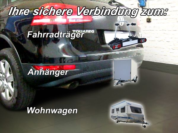 Anhängerkupplung für VW-Touareg, Baureihe 2002-2005 V-abnehmbar