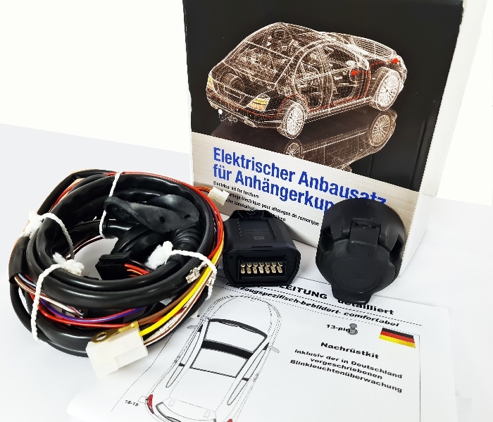 Elektrosatz 13 polig spezifisch für Audi A3 5-Türer Sportback, Bj. 2020-